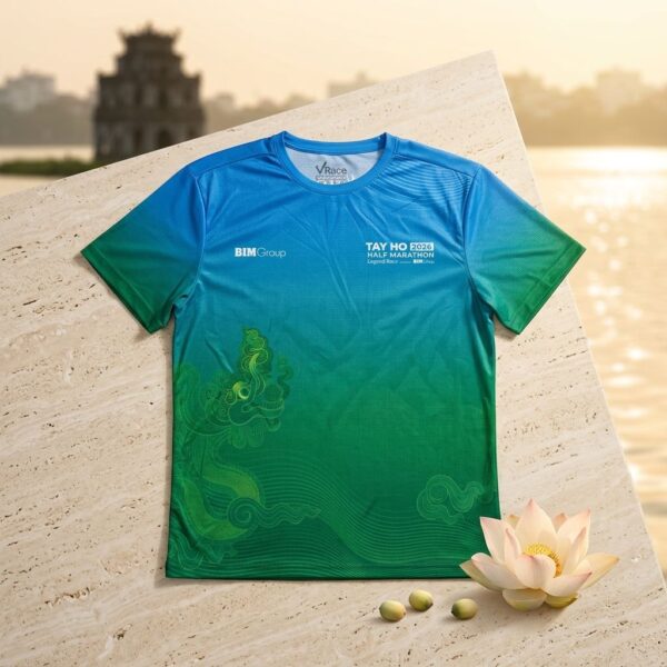 Áo thun thể thao tùy chỉnh, chất liệu 95% cotton 5% spandex - Ảnh 3