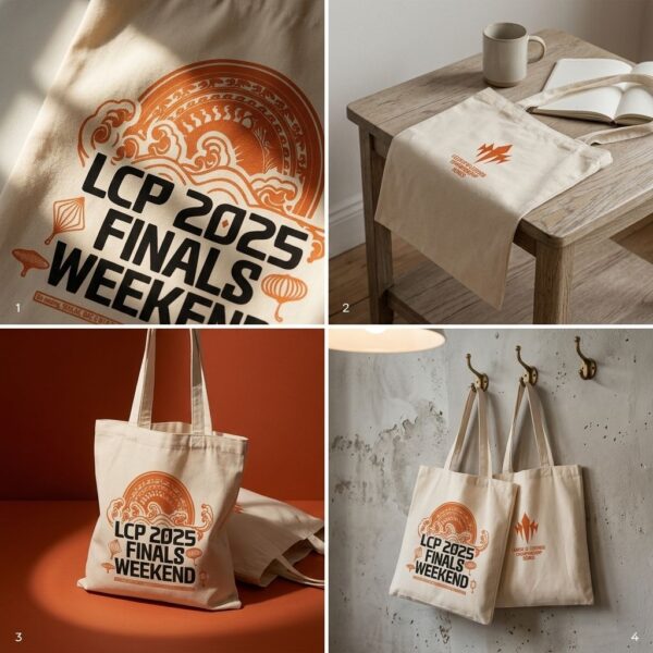 Túi Tote Tùy Chỉnh Vải Canvas Cotton Thân Thiện - Ảnh 4
