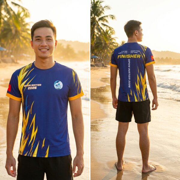 Áo Finisher Open Water 2026 Theo Yêu Cầu - Ảnh 3